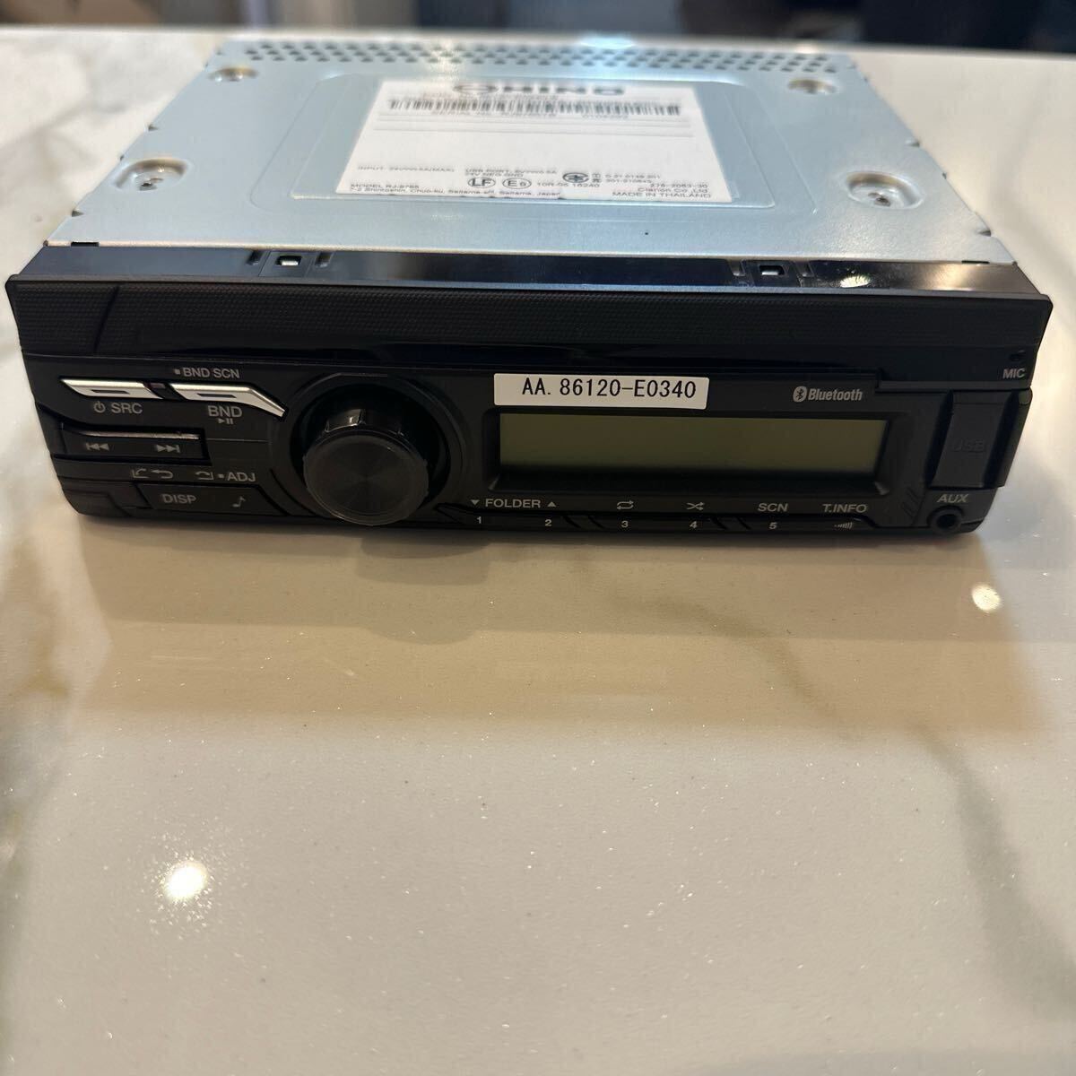 HINO 新車外し 24v Bluetooth USB AUX オーディオ_1