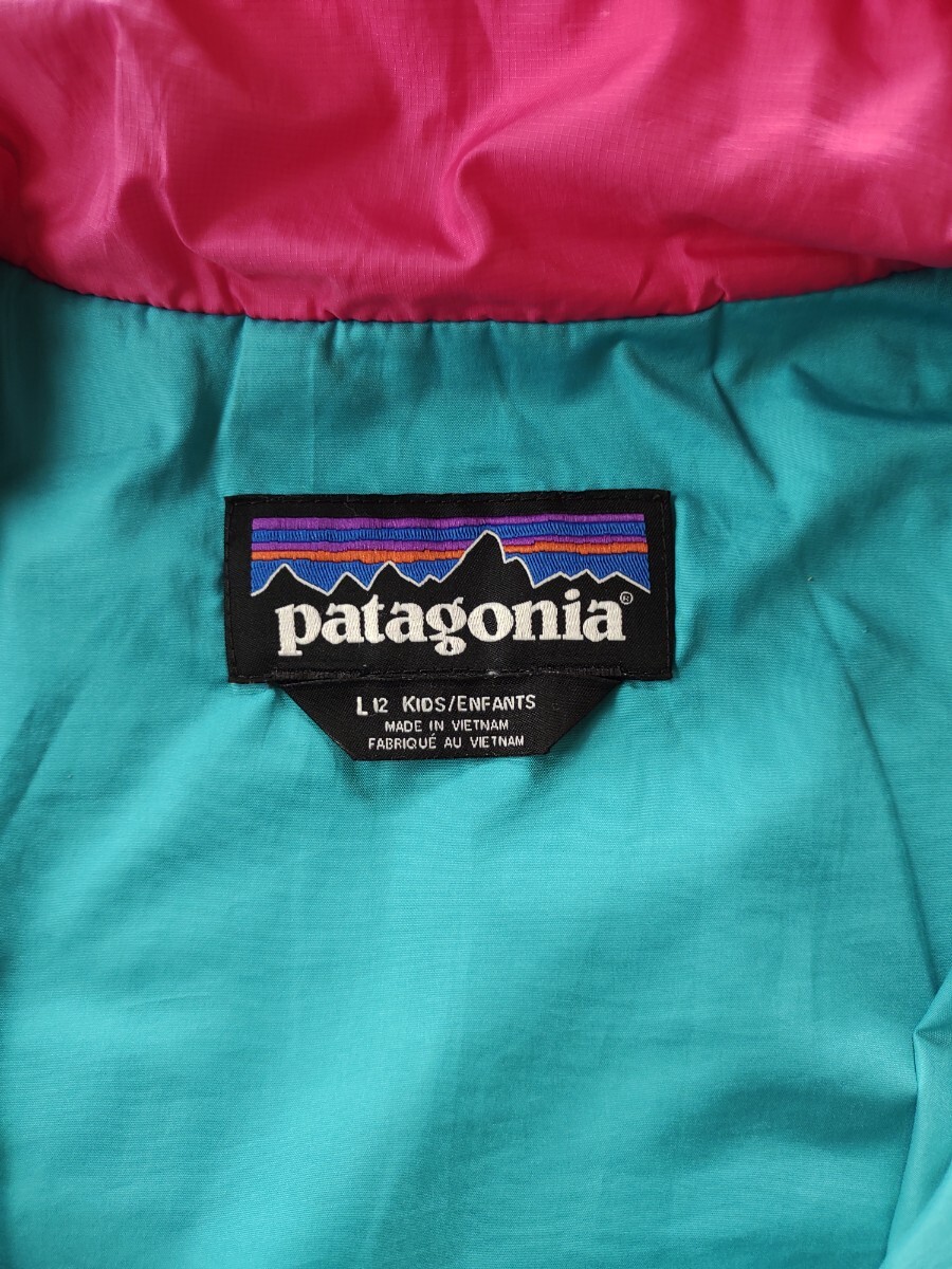 パタゴニア　Patagonia　インサレーションジャケット　女の子　キッズＬサイズ_4