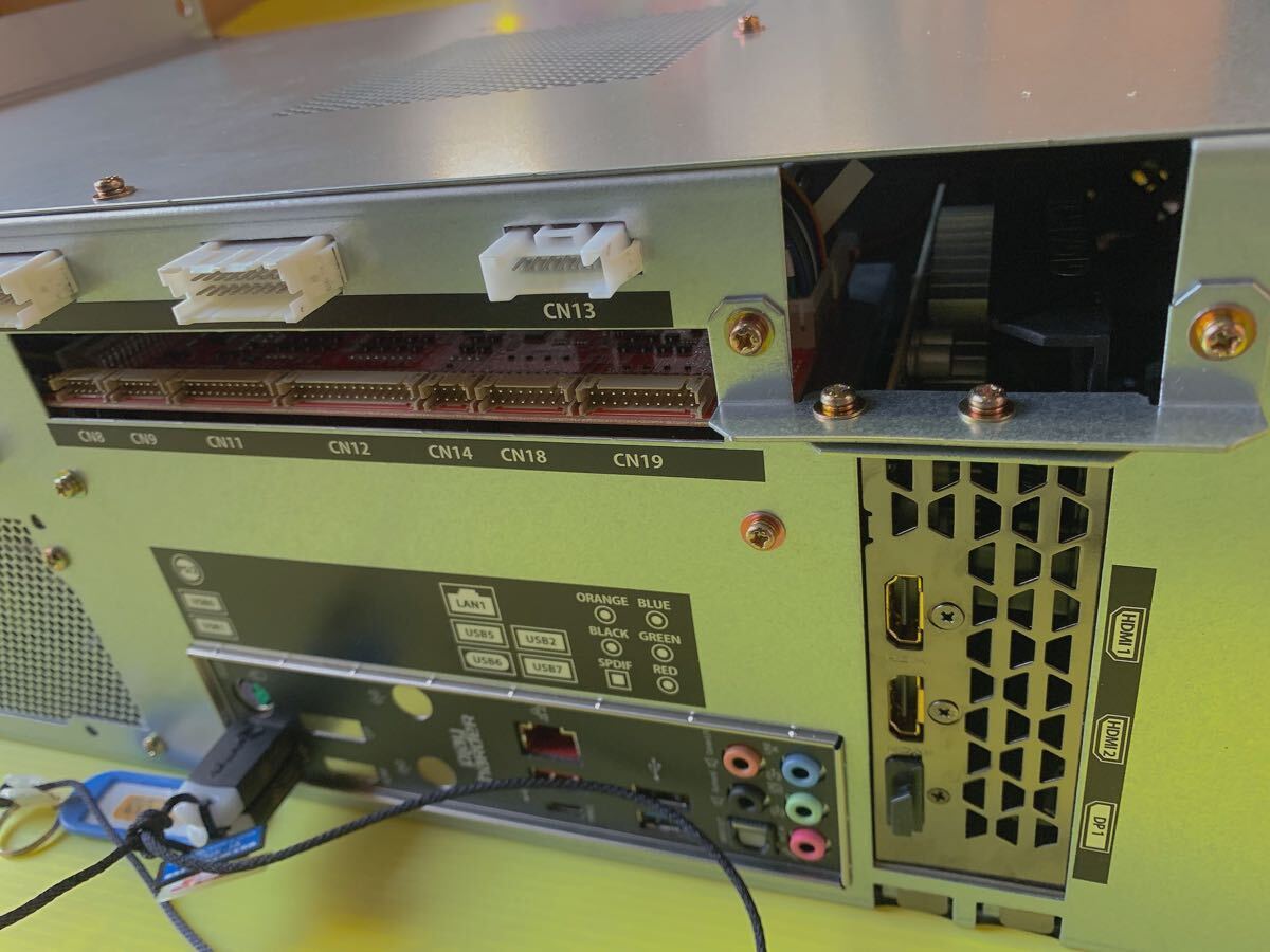 KONAMI チェイスチェイスジョーカーズ メイン基盤 チェイスチェイスジョーカーズ メインPCB キーチップ、筐体パーツ