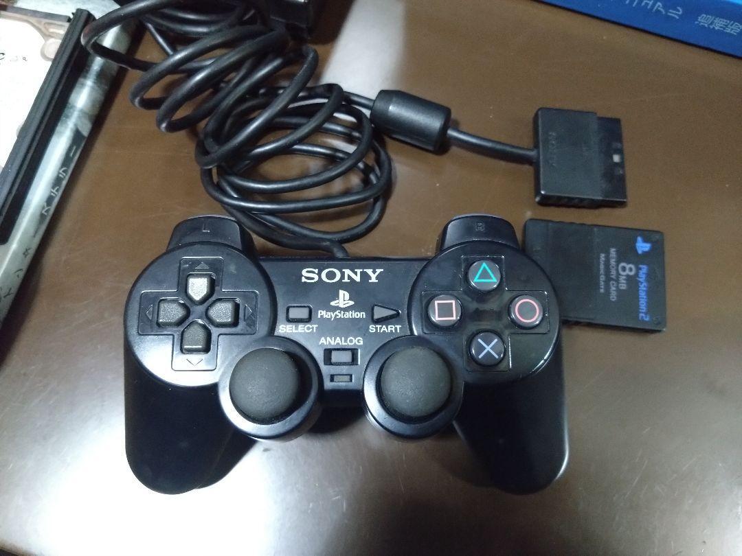 SONY PS2 SCPH-70000 本体 アダプター付き 動作確認済_4