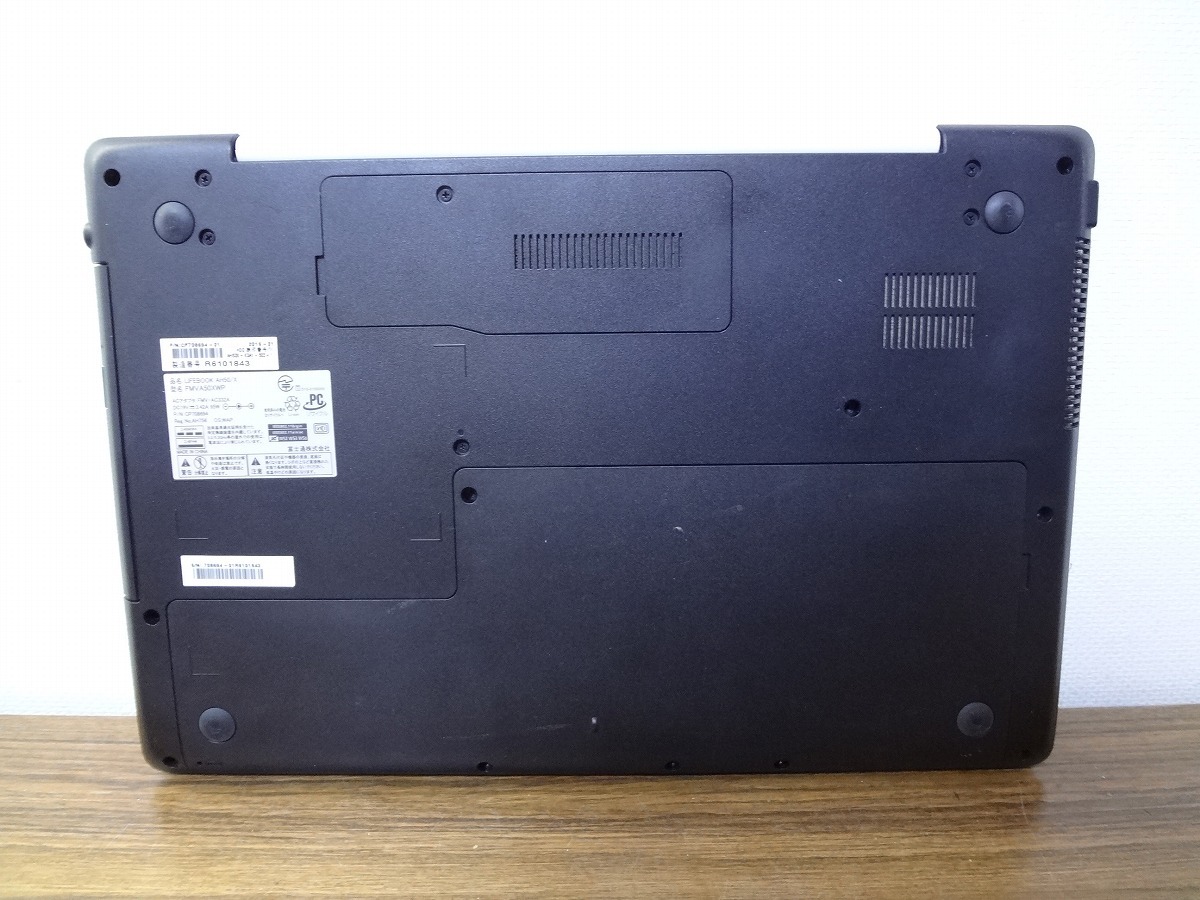パソコン ○ジャンク富士通 FUJITSU LIFEBOOK AH50⁄F3 ⁄ Ryzen7