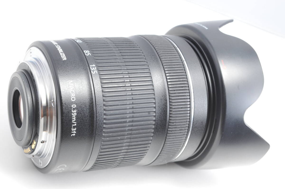 カメラ、光学機器 〓外観綺麗 フード付〓キャノン CANON EF-S 18-135mm F3.