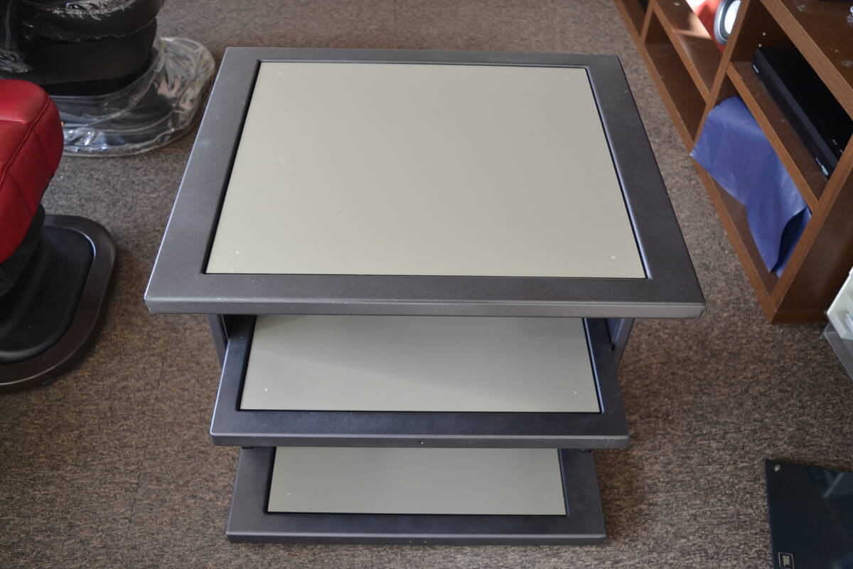 中古品 TAOC タオック 3段オーディオラック BS-3 Yahoo!オークション