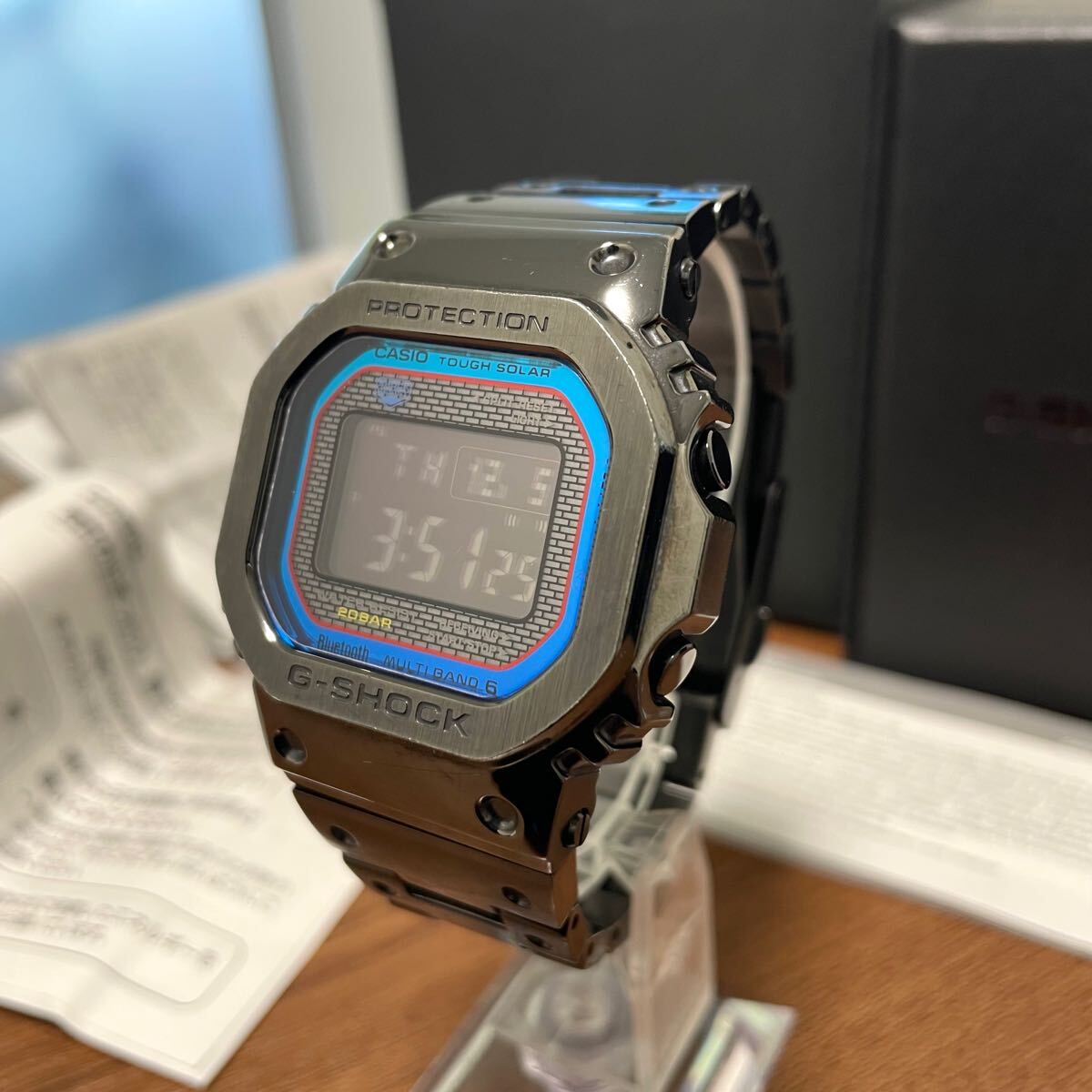 1円～ 稼働 中古 CASIO G-SHOCK フルメタル ソーラー電波