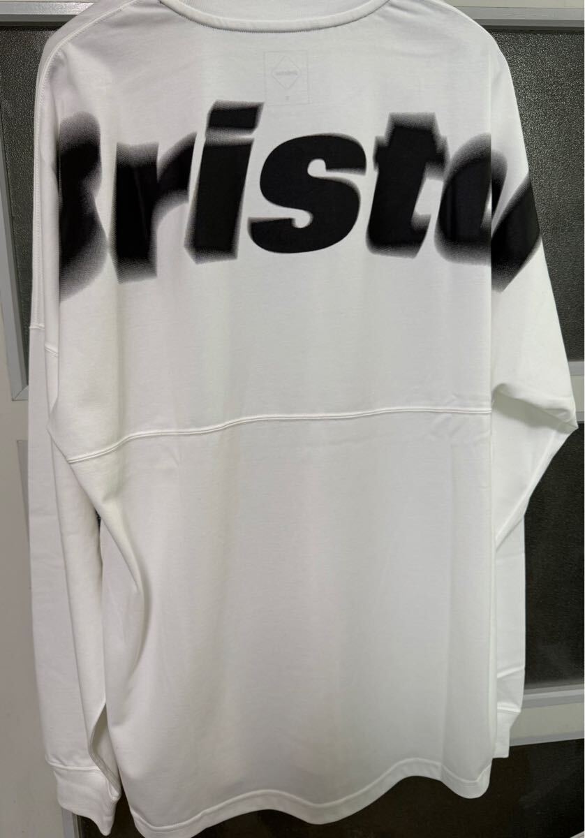 S FCRB F.C.Real Bristol BLURRED BIG LOGO L/S TEAM BAGGY TEE 24AW T 