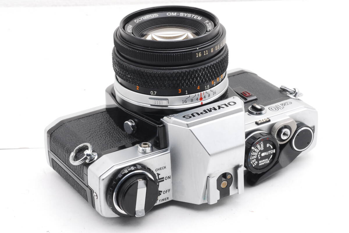☆美品☆ OLYMPUS OM10 / F.ZUIKO AUTO-S 50mm F1.8 F.ZUIKO AUTO-T