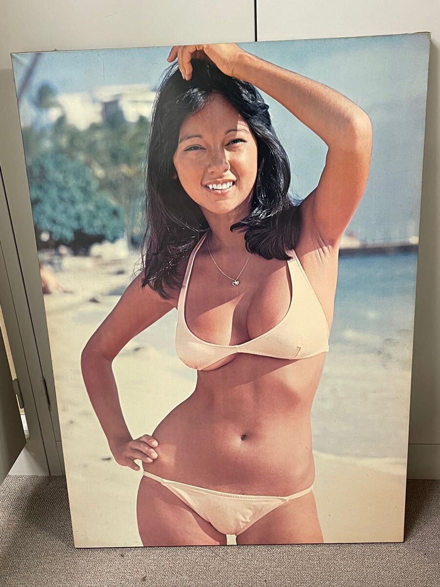 51248 アグネスラム ビキニ水着 ポスター A1 84cm×59.5cm 宣伝用 大判