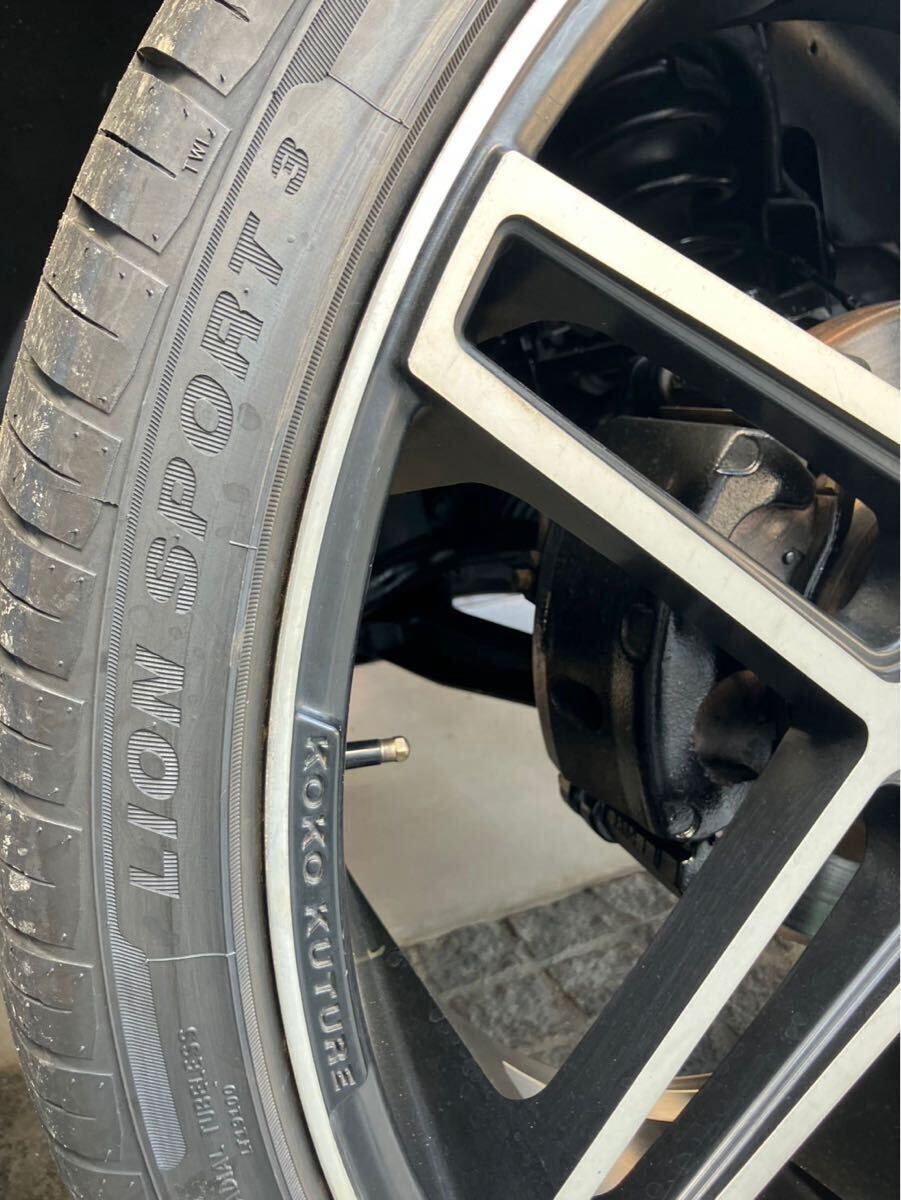 KOKOKUTUREジオバンナ　10j ET30 6穴　PCD 139.7 エスカレード　タイヤは295/30R26 LION SPORTS Read_4