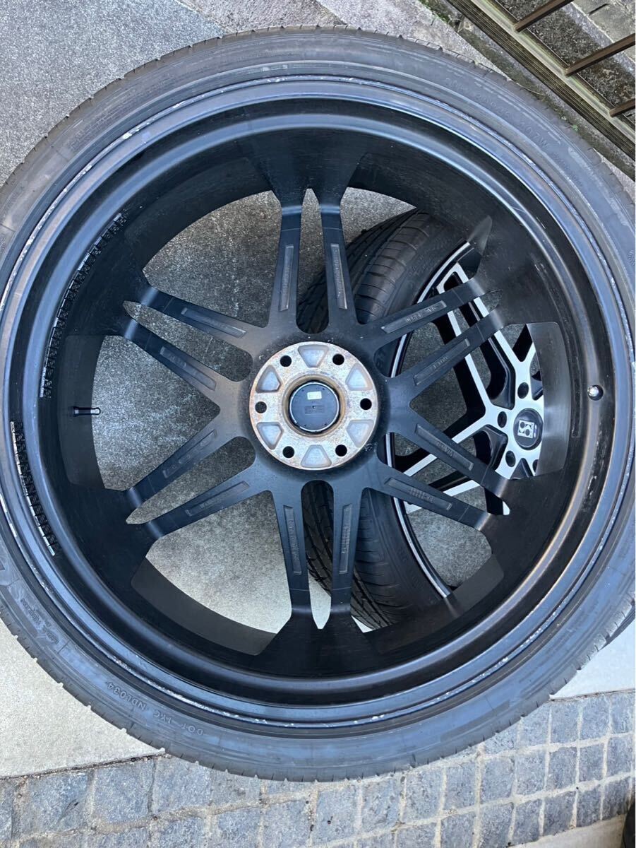 KOKOKUTUREジオバンナ　10j ET30 6穴　PCD 139.7 エスカレード　タイヤは295/30R26 LION SPORTS Read_6