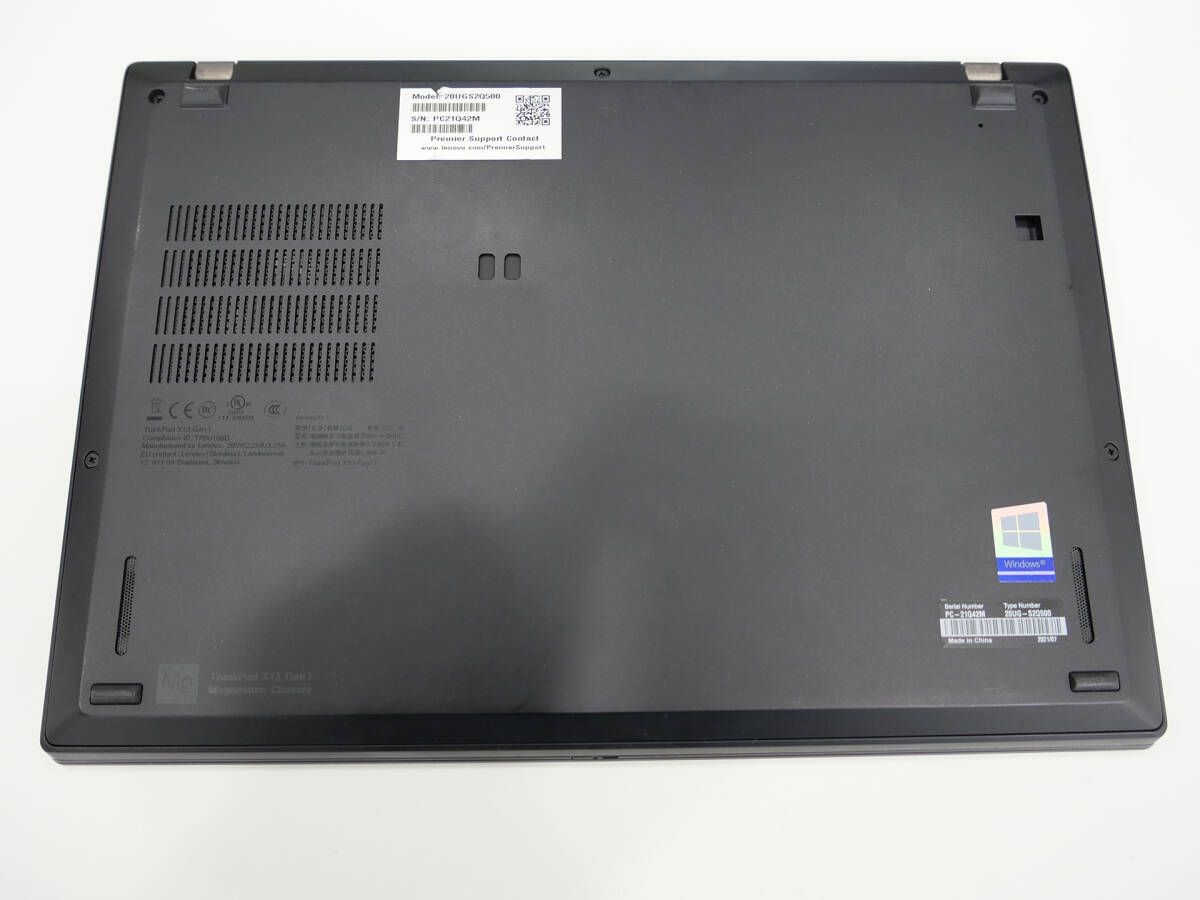 【Lenovo】ThinkPad X13 Gen1 AMD Ryzen 5 PRO 4650U 2.1GHz/32GB/SSD256GB/13インチ/Windows11Pro -③_8