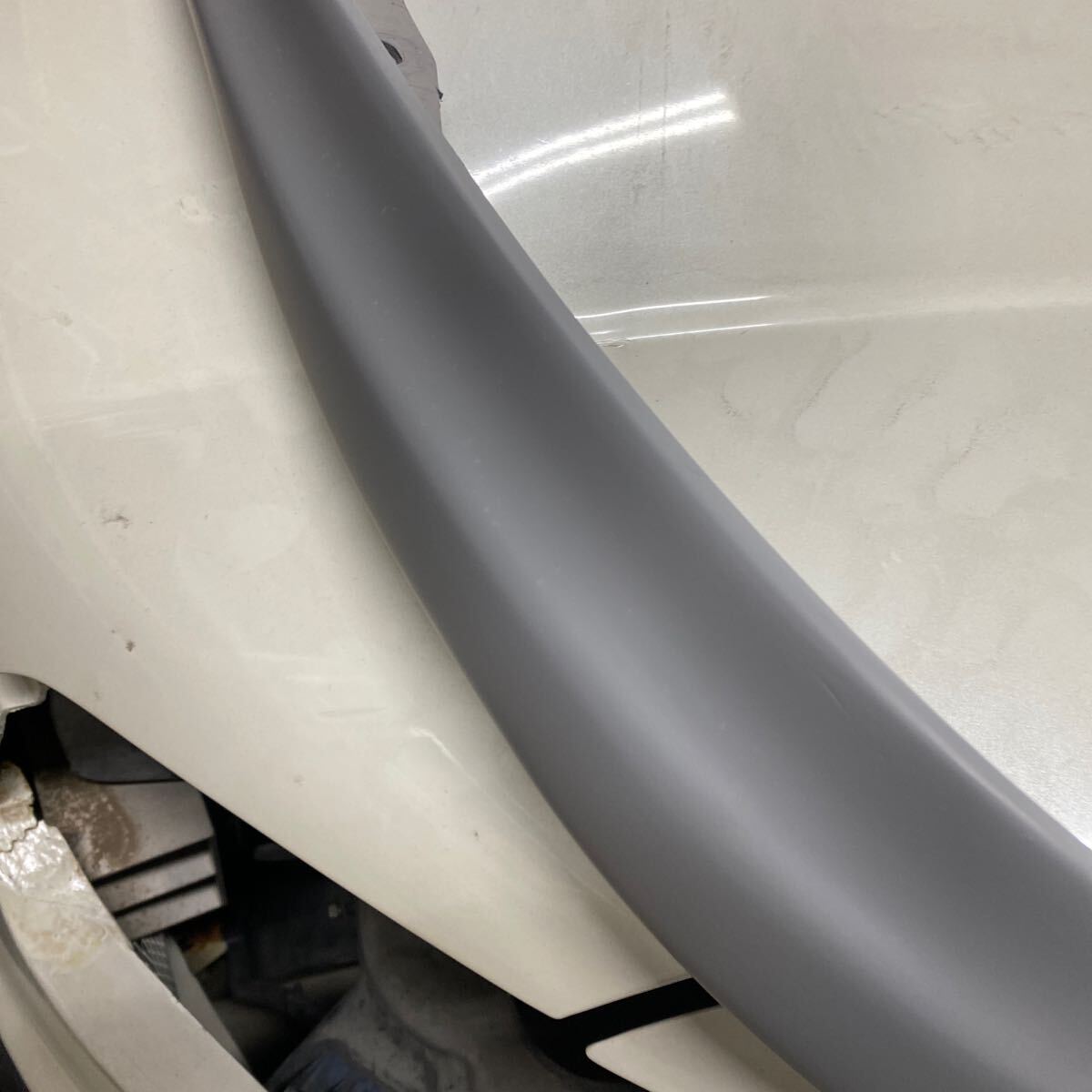 日産S15シルビア　フロントリップスポイラーハーフスポイラーDC2インテR純正加工品サフェーサー仕上げ済み希少_4