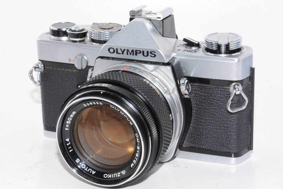 外観並級】OLYMPUS オリンパス OM-1 / G.ZUIKO AUTO-S 1.4 f=50 #j4507