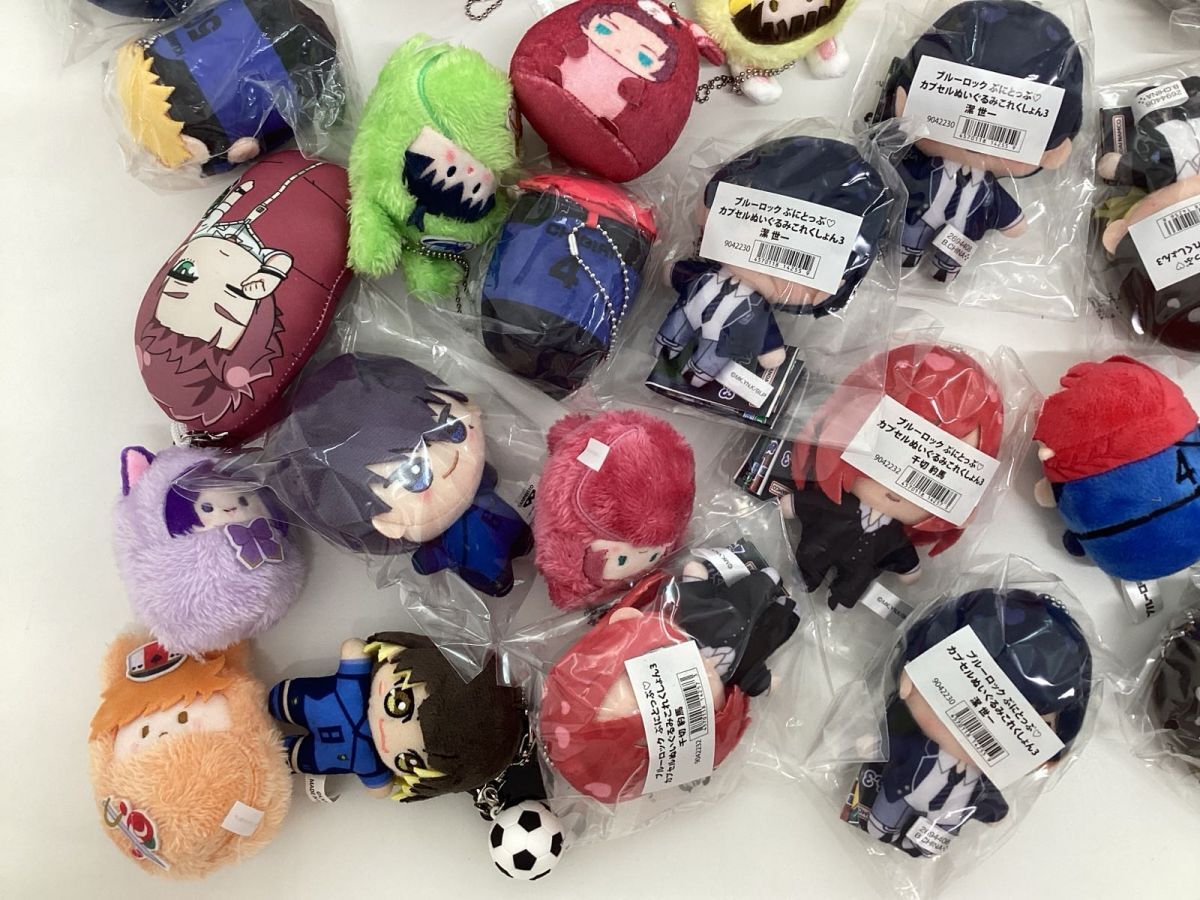 現状】 ブルーロック グッズ ぷにとっぷ くるみたぴぬい ちびぐるみ 