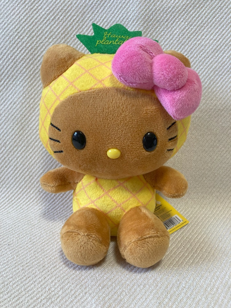 ハワイ限定! ドールプランテーション 日焼けパイナップル キティちゃん