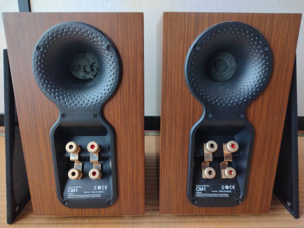 B&W CM1 Bowers & Wilkins スピーカー ペア スパイクインシュレーター