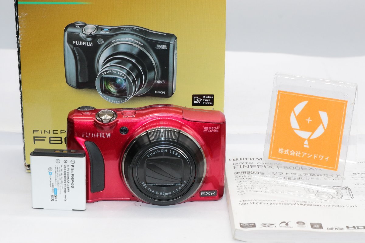 同梱歓迎【並品/動作品】FUJIFILM フジフィルム FINEPIX F800EXR
