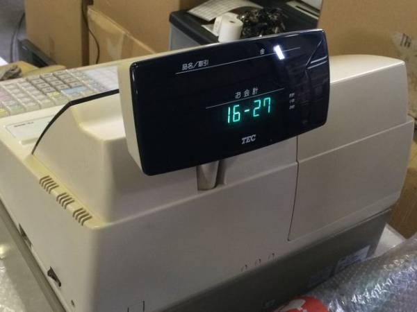 TEC レジ 東芝テック 電子レジスター FS-1658 動作確認済み 006 