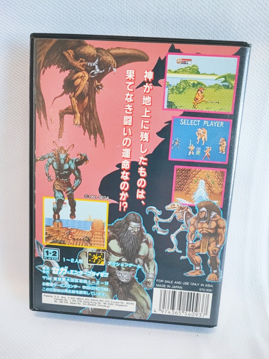 引退品】 ゴールデンアックスⅢ メガドライブ ゴールデンアックス3 美