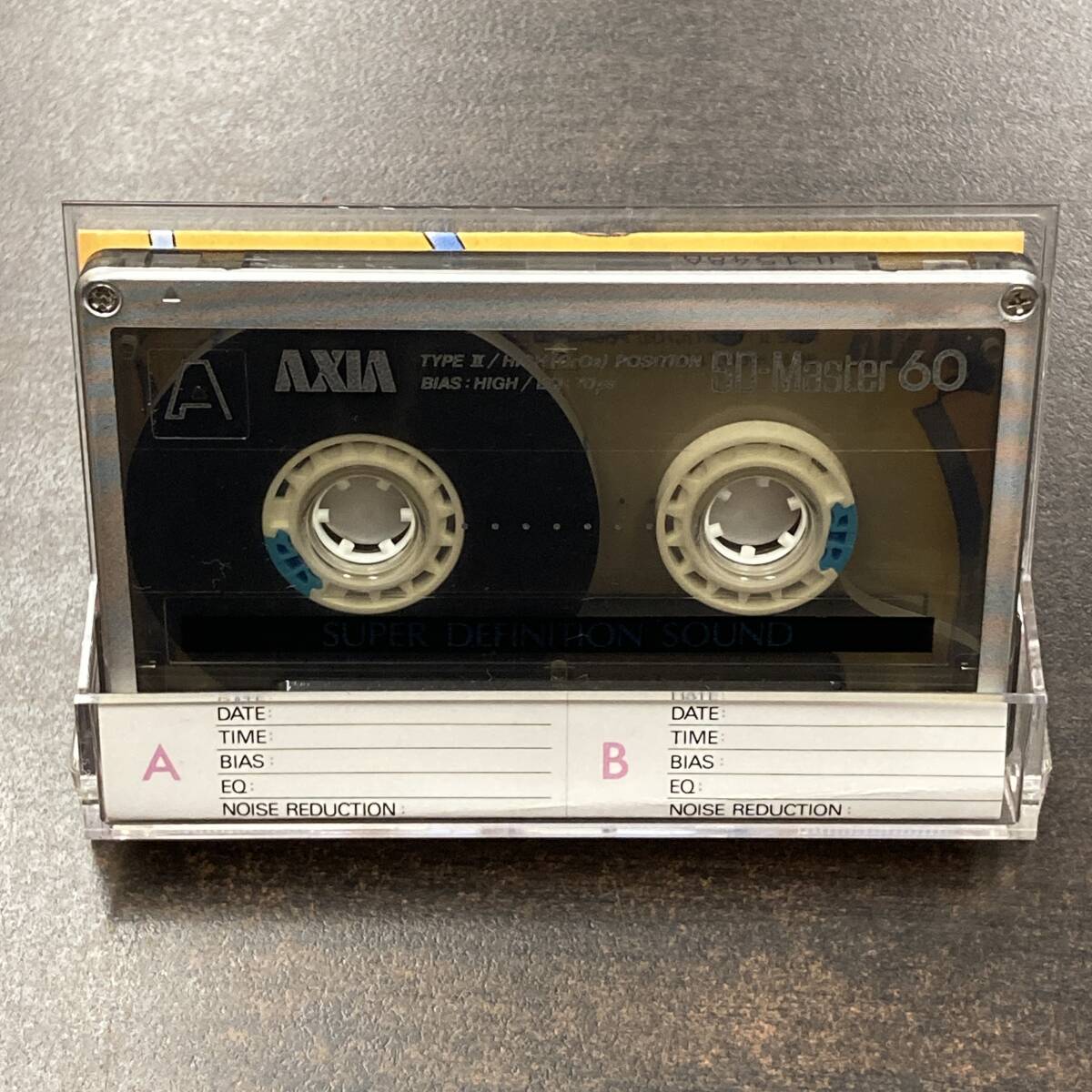 0030 アクシア SD-Master 60分 ハイポジ 1本 カセットテープ/One AXIA 