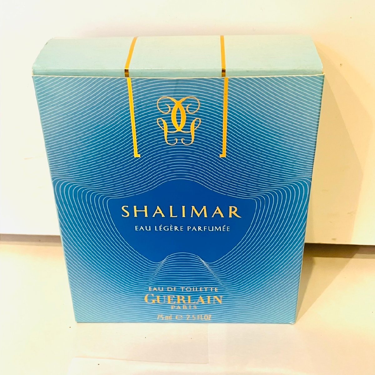 【KJ4086TA】【開封済】1円～ GUERLAIN SHALIMAR EAU LEGERE PARFUMEE ゲラン シャリマー 75ml オードトワレ 香水 レディース 残量8割_7