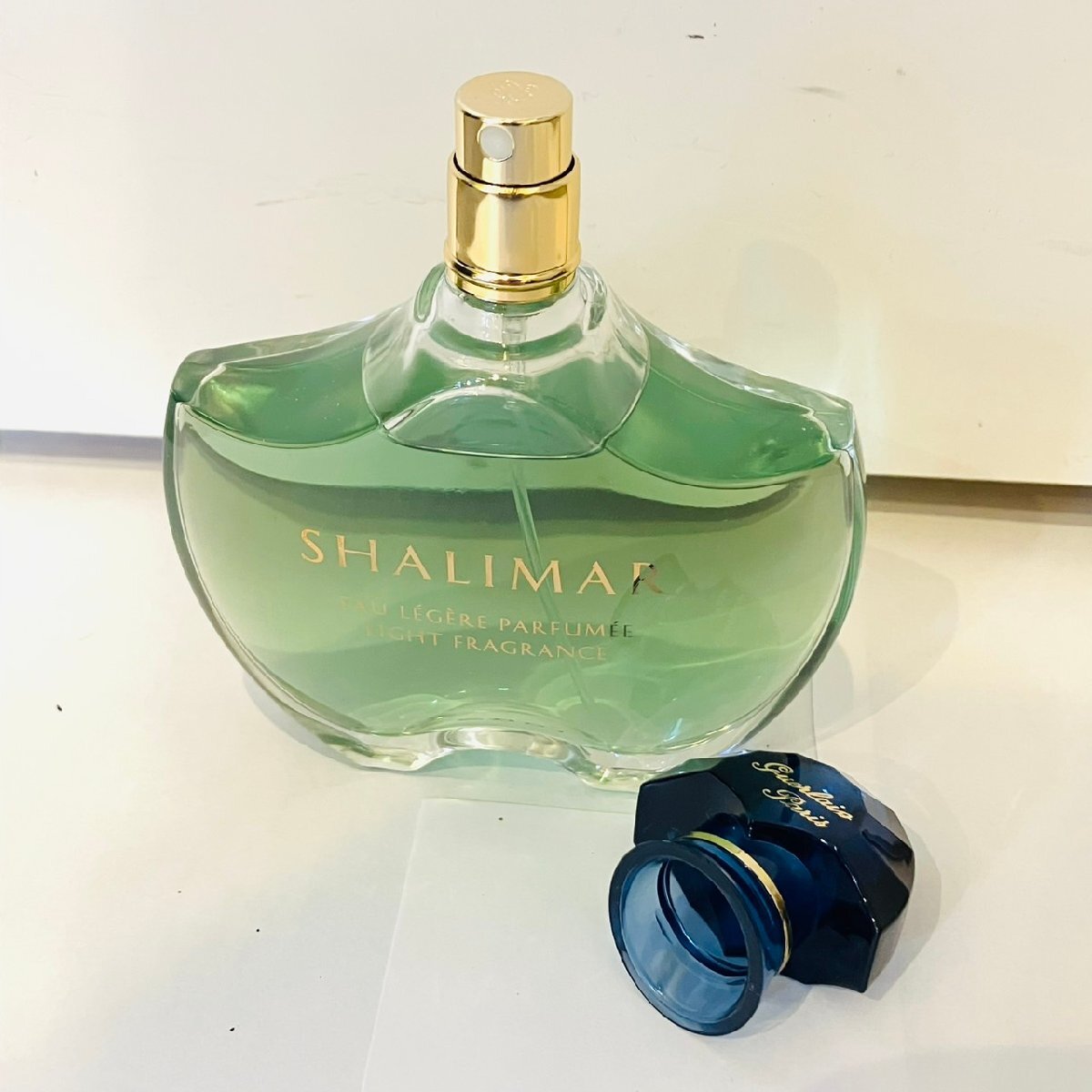 【KJ4086TA】【開封済】1円～ GUERLAIN SHALIMAR EAU LEGERE PARFUMEE ゲラン シャリマー 75ml オードトワレ 香水 レディース 残量8割_8