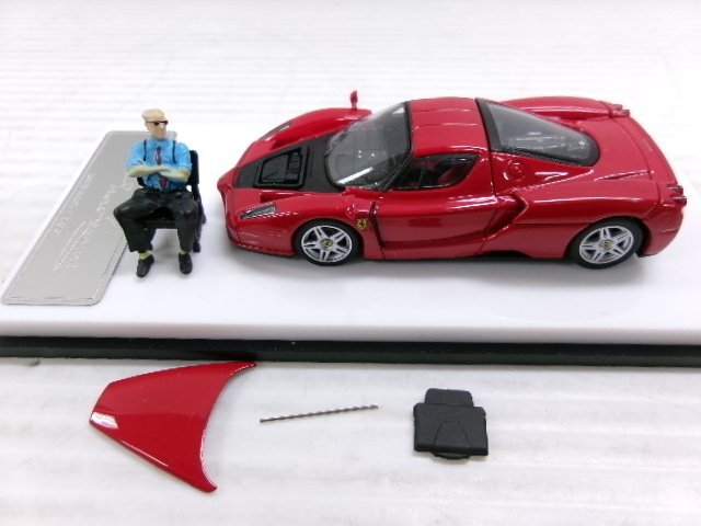 KING MODEL 1/64 エンツォ フェラーリ レッド Luxury Ver. フィギュア