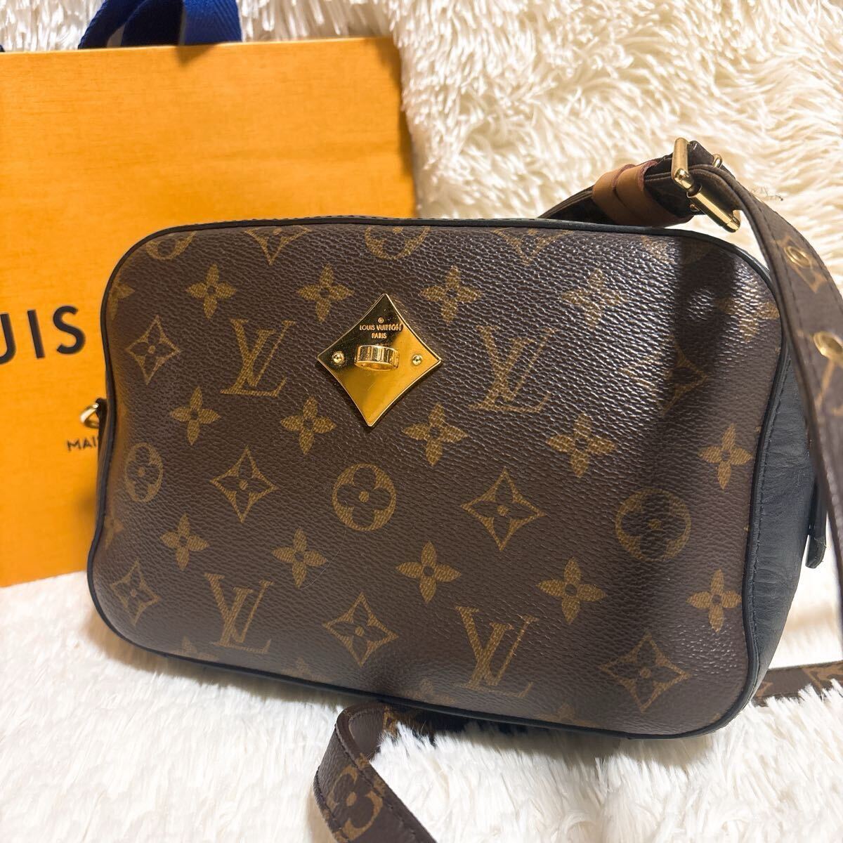 【GAERNE】ガエルネ　FASTBACK　25.5cm バイクブーツ 黒/茶 1円〜 LOUIS VUITTON ルイヴィトン ショルダーバッグ M43555