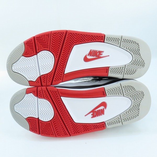 未使用】NIKE/ナイキ AIR JORDAN 4 RETRO OG FIRE RED/エアジョーダン4 