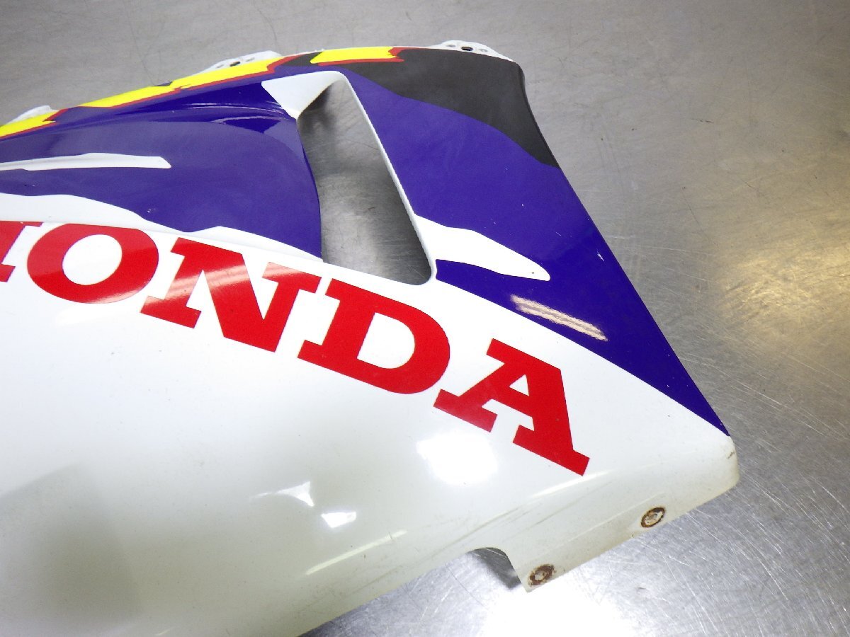 HONDA rvf400 純正カウル RVF400 純正サイドカウルNo.1、良品☆NC35 RVF400 NC35 純正 MR8