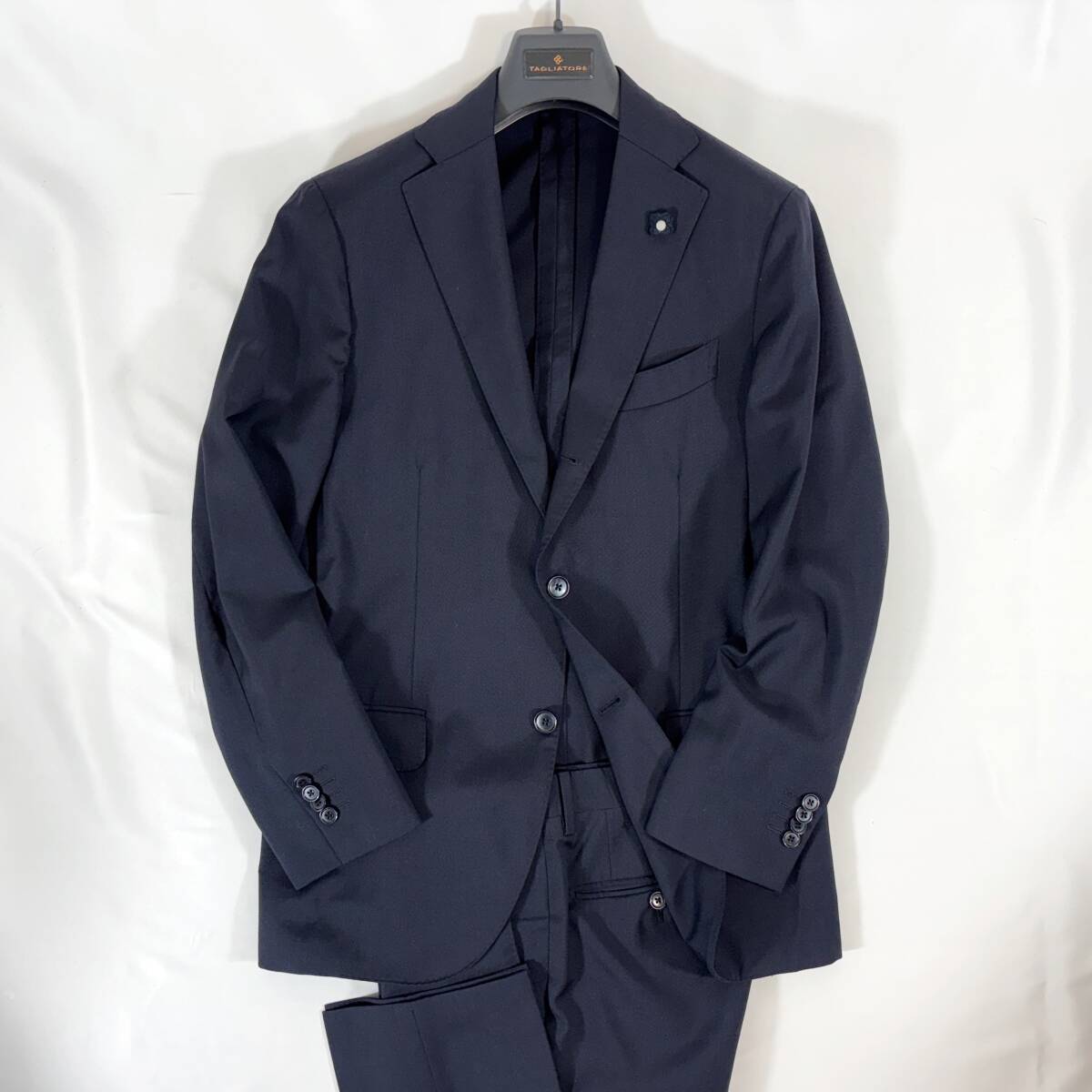 □1円〜 ＜美品!!＞□LARDINI ラルディーニ スーツ セットアップ 3B段