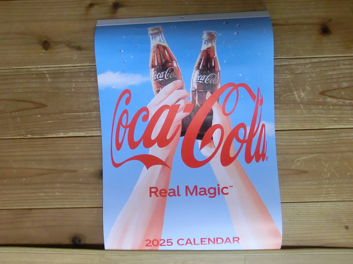② 2025 コカ・コーラカレンダー 壁掛けカレンダー 未使用品 Coca Cola