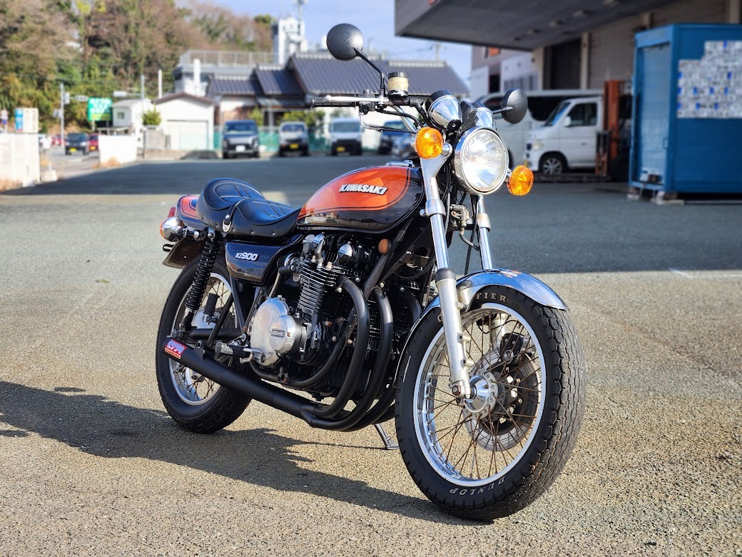 KZ900 外装New火の玉 車検登録済み 車検R9年12月迄 検/ Z900 Z1 Z2