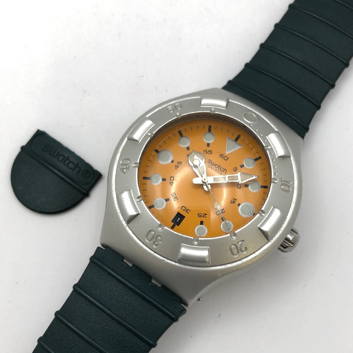 swatch/スウォッチ/IRONY/アイロニー/SCUBA200/スクーバ/3針/デイト 