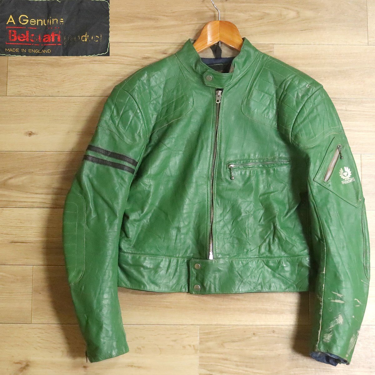 X3R/O12.17-2 70s~80s ヴィンテージ イングランド製 BELSTAFF ベル