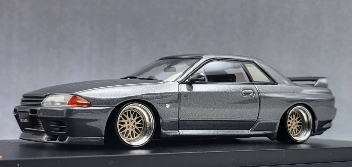 1/43 日産 スカイライン改 ニスモ R32 GT-R CRS VER. BBS LM ホイール