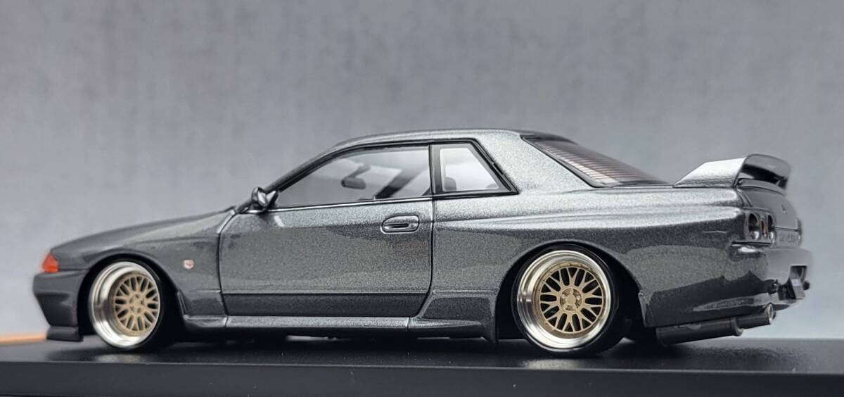 1/43 日産 スカイライン改 ニスモ R32 GT-R CRS VER. BBS LM ホイール