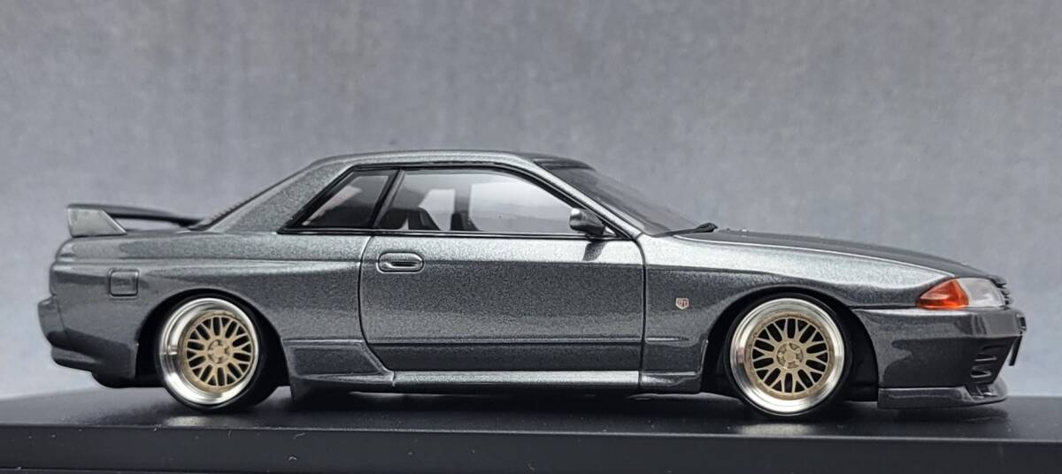 1/43 日産 スカイライン改 ニスモ R32 GT-R CRS VER. BBS LM ホイール