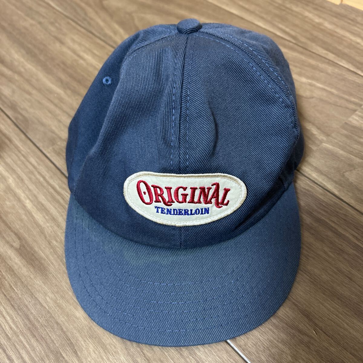 希少 TENDERLOIN T-TRUCKER CAP トラッカー キャップ STEEL BLUE