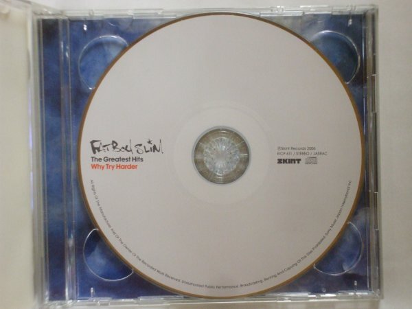 即決□Fatboy Slim / The Greatest Hits Why Try Harder□帯、DVD付き・Norman Cook・Bootsy Collins□2,500円以上の落札で送料無料!!_3