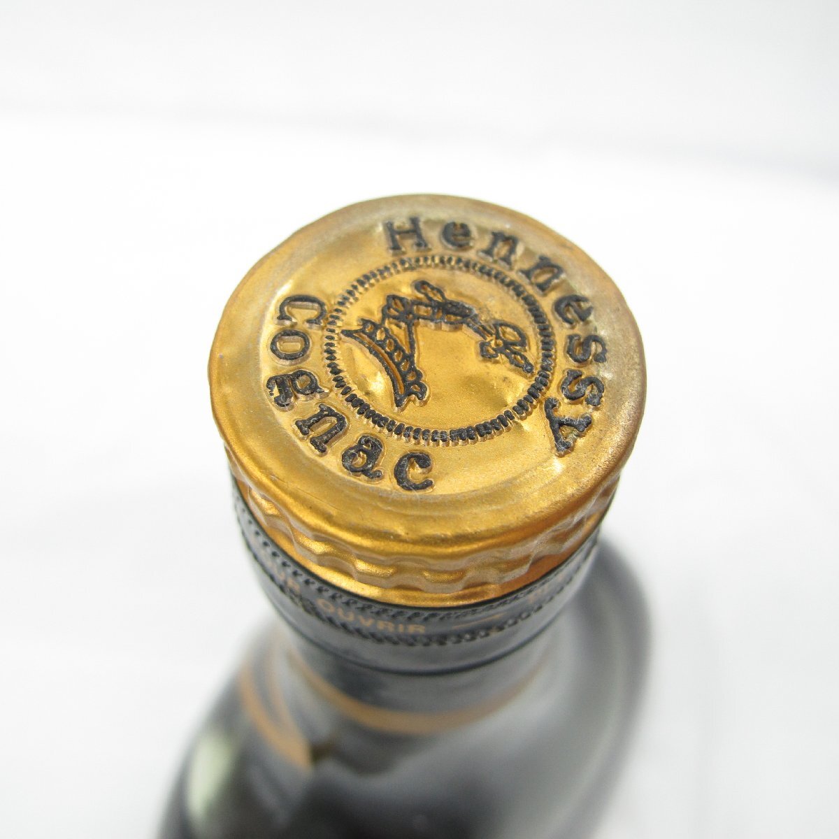○【未開栓】Hennessy ヘネシー XO 金キャップ グリーンボトル