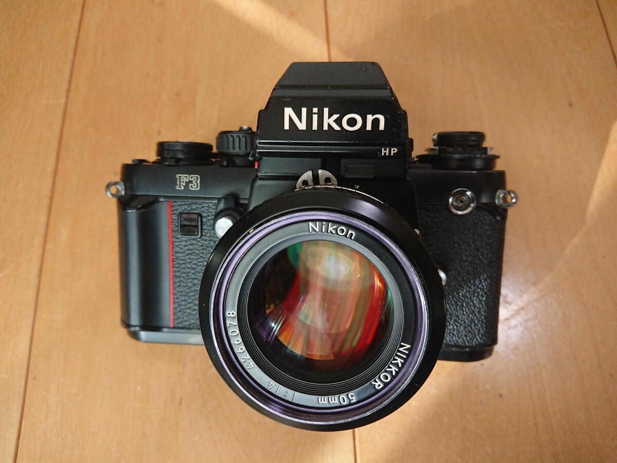 ジャンク品 Nikon F3 HP 一眼レフカメラ Nikkor 50mm F3 Nikon HP