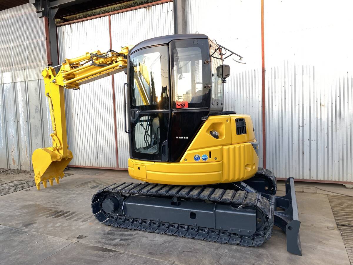 ★ユンボ／油圧ショベル２０１３年コマツ　PC58UU-５ ヒーターキャビン .倍速 .マルチ.移動式クレーン★千葉県～_5