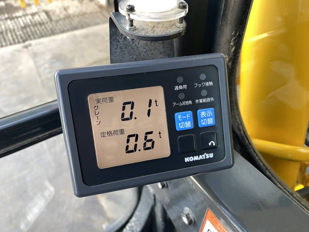 ★ユンボ／油圧ショベル２０１３年コマツ　PC58UU-５ ヒーターキャビン .倍速 .マルチ.移動式クレーン★千葉県～_6