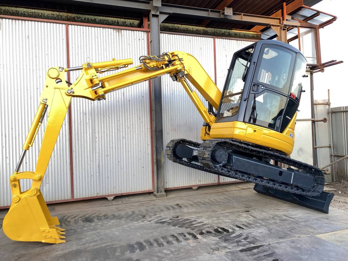 ★ユンボ／油圧ショベル２０１３年コマツ　PC58UU-５ ヒーターキャビン .倍速 .マルチ.移動式クレーン★千葉県～_7