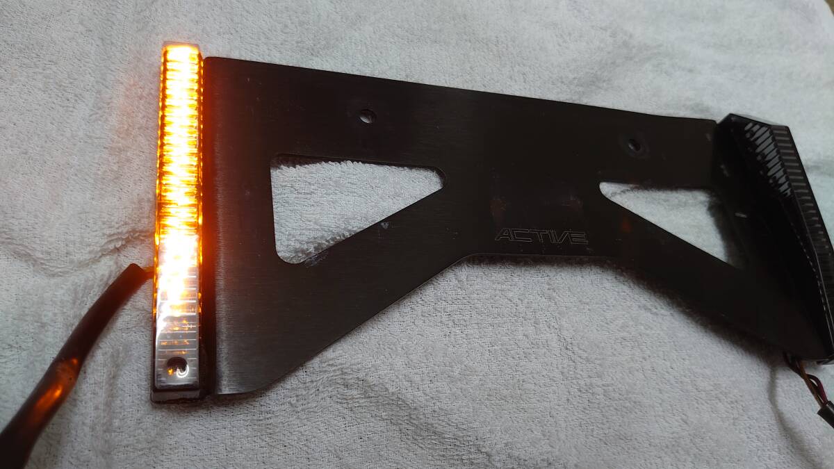 アクティブ ACTIVE LED ナンバー サイドウインカー ストレート