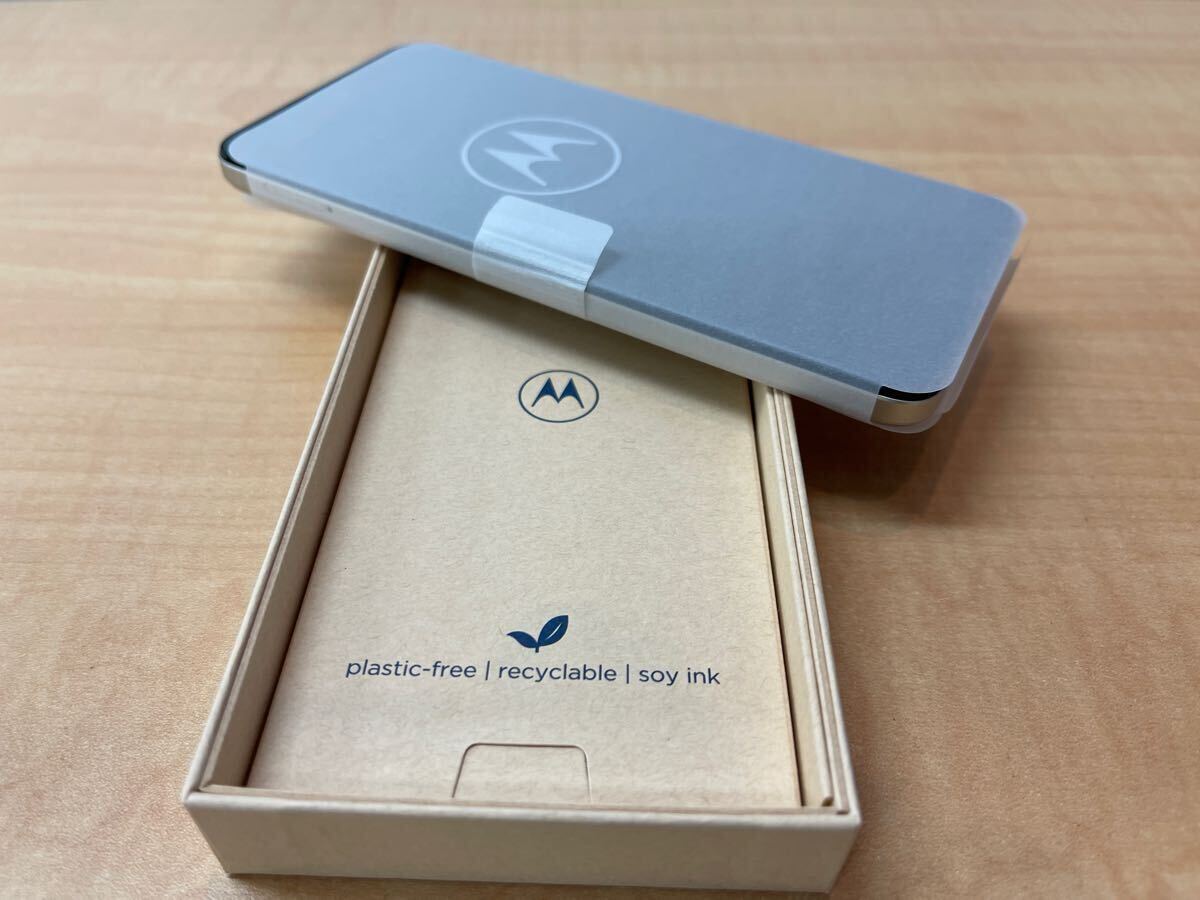 未使用 Y!mobile moto g 64y 5G A401MO バニラクリーム IMEI