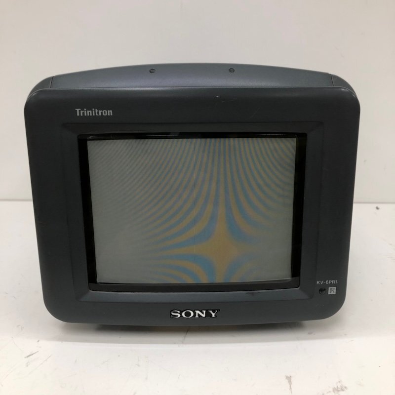 ジャンク品】SONY ソニー TRINITRON ブラウン管テレビ 6インチ KV
