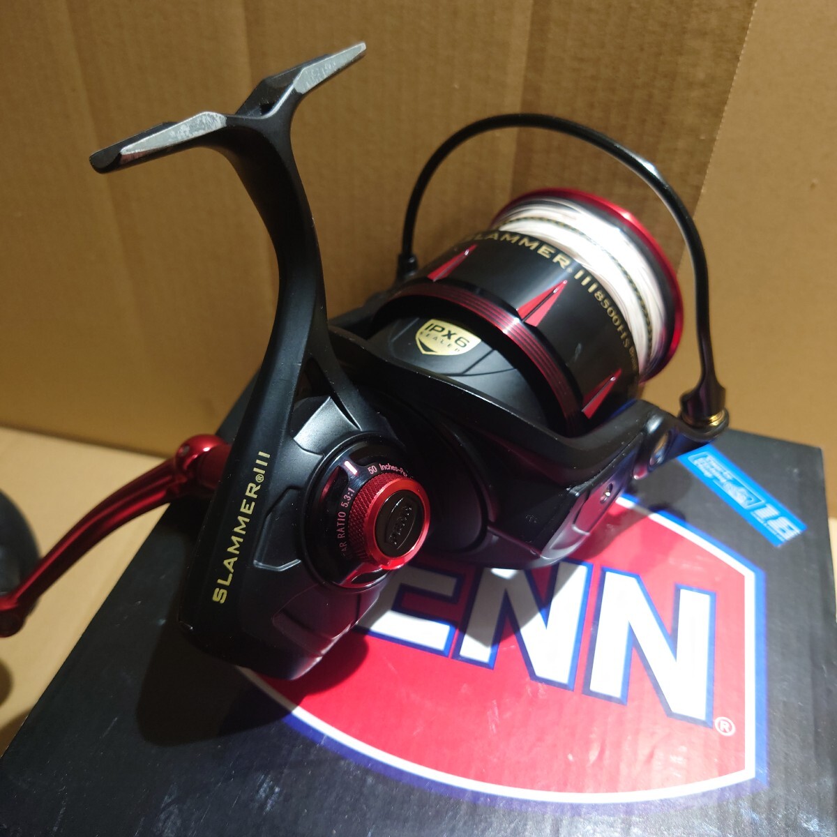 直販オンライン ペン スラマーIII 8500HS 替えスプール付き ☆ PENN