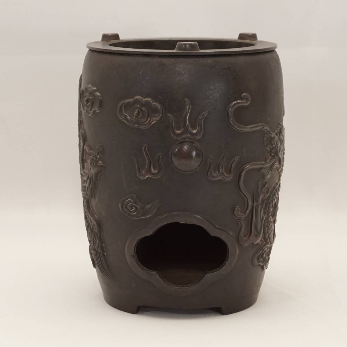 2026年最新Yahoo!オークション 涼炉(工芸品)の中古品 □古銅 涼炉の 