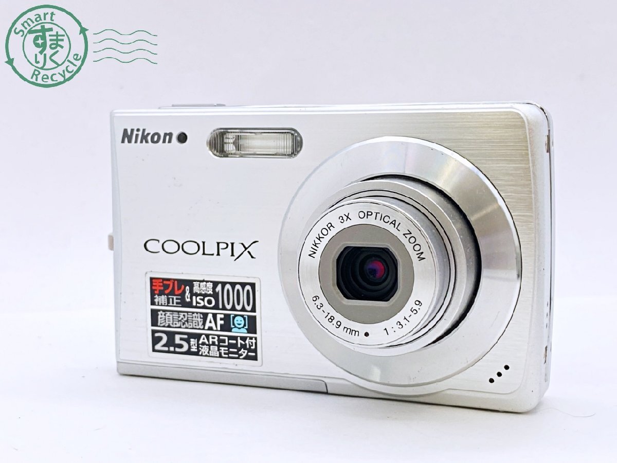 BA0600596 ○ Nikon COOLPIX S200 ニコン クールピクス シルバー 